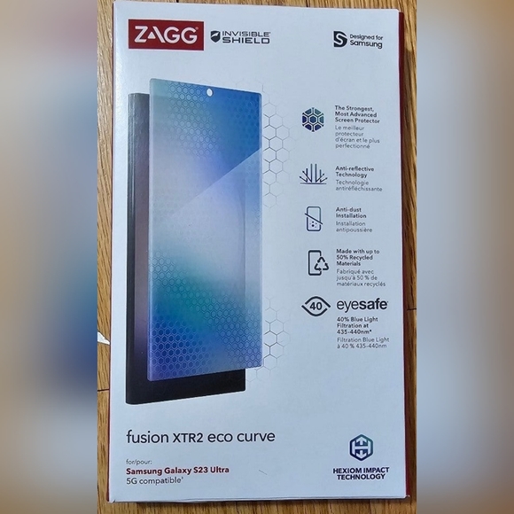 zagg Cell Phones & Accessories Zagg Invisibleshield Fusion Xtr2 Eco
